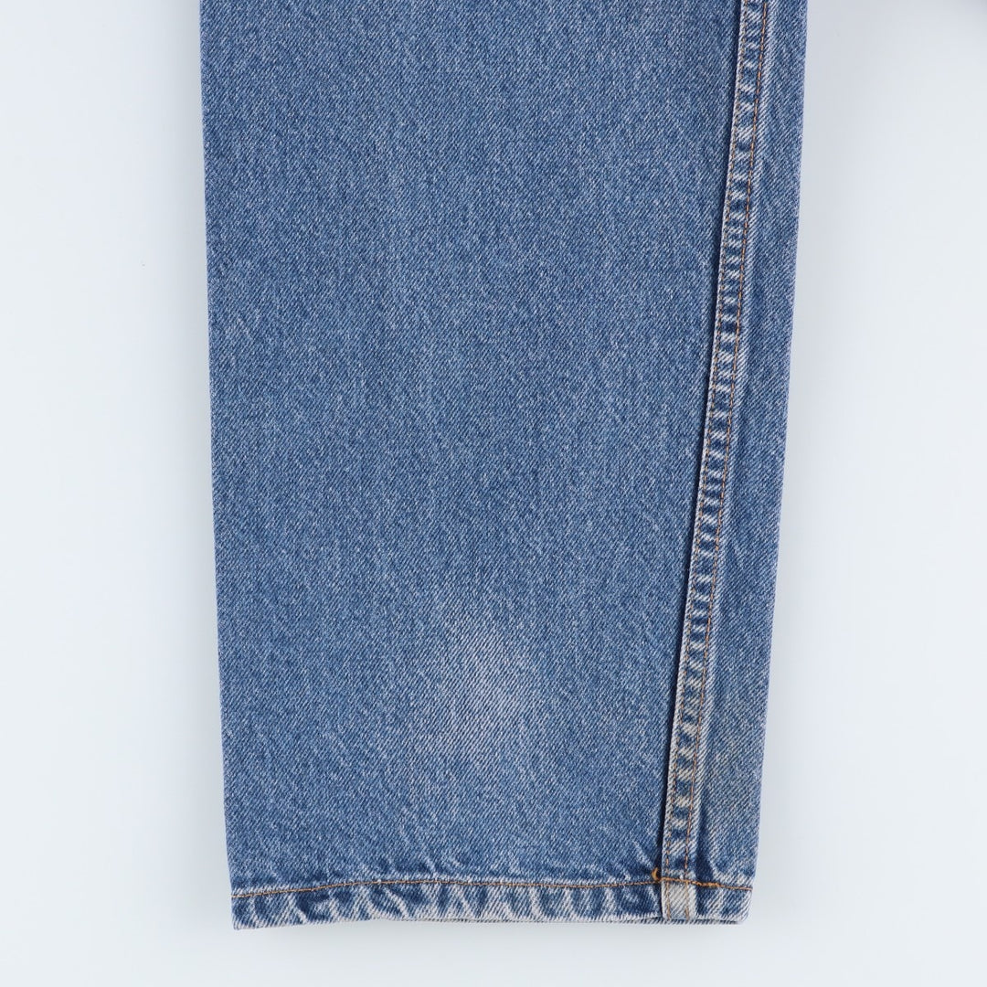 90'S Levi's 40505-0215 Regular Fit Straight Leg Orange Tab Tapered Denim Pants, Men's W35 equivalent. cotton blue type Vintage Second Hand