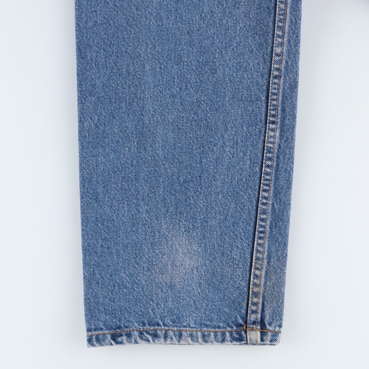 90'S Levi's 40505-0215 Regular Fit Straight Leg Orange Tab Tapered Denim Pants, Men's W35 equivalent. cotton blue type Vintage Second Hand