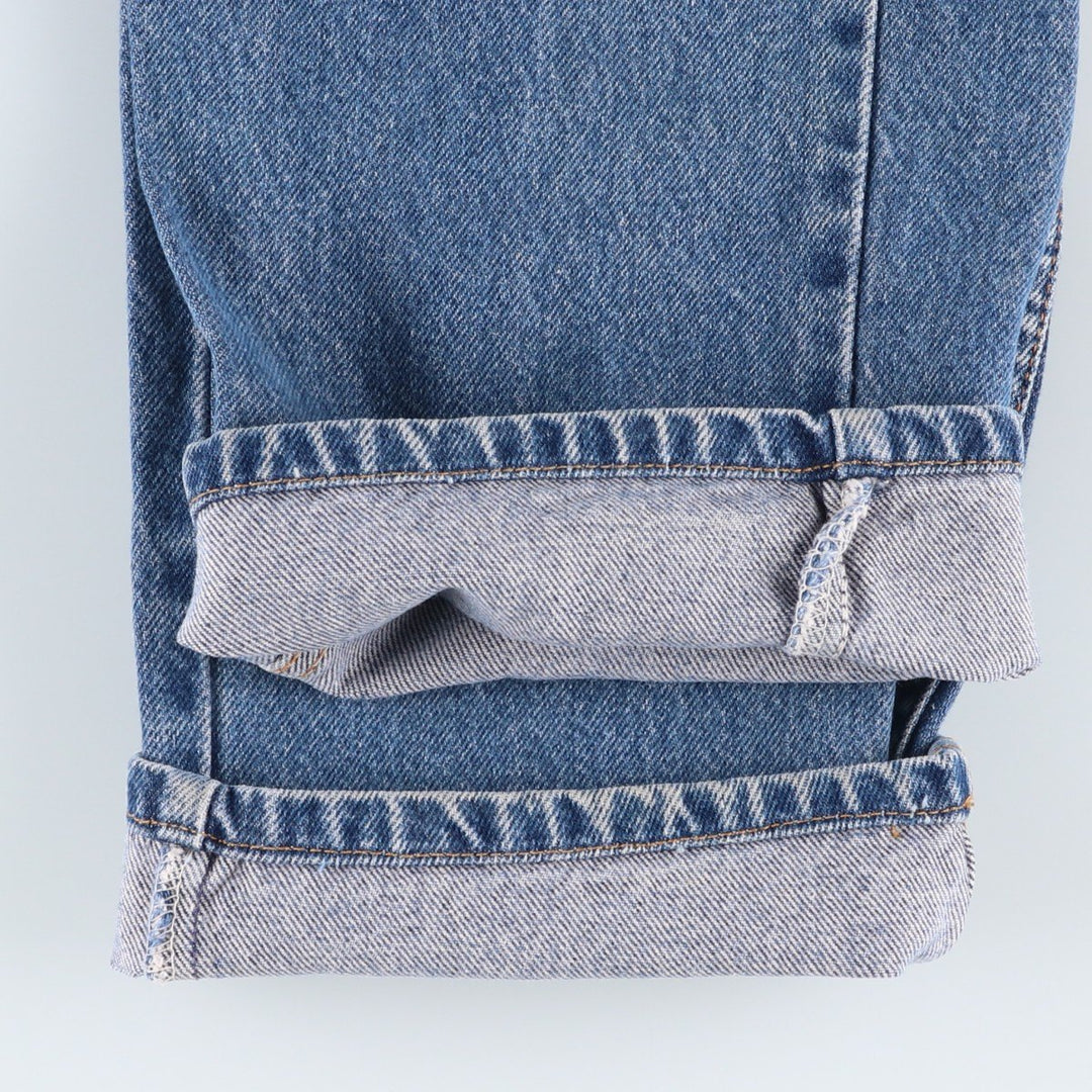 90'S Levi's 40505-0215 Regular Fit Straight Leg Orange Tab Tapered Denim Pants, Men's W35 equivalent. cotton blue type Vintage Second Hand