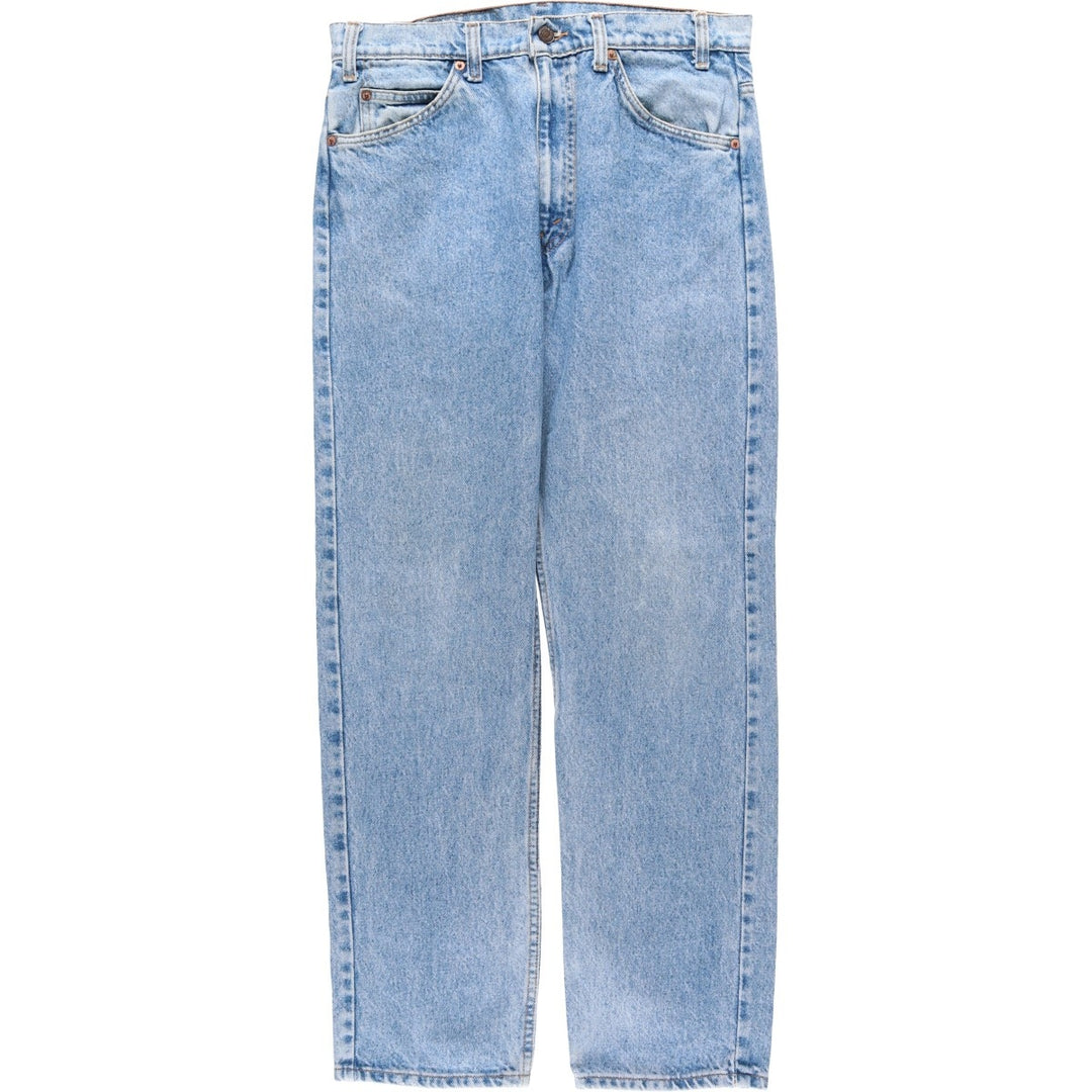 1990'S Levi's 40505-0214 Orange Tab Tapered Denim Pants, Men's W32 (approx.), Vintage cotton blue type Vintage Second Hand