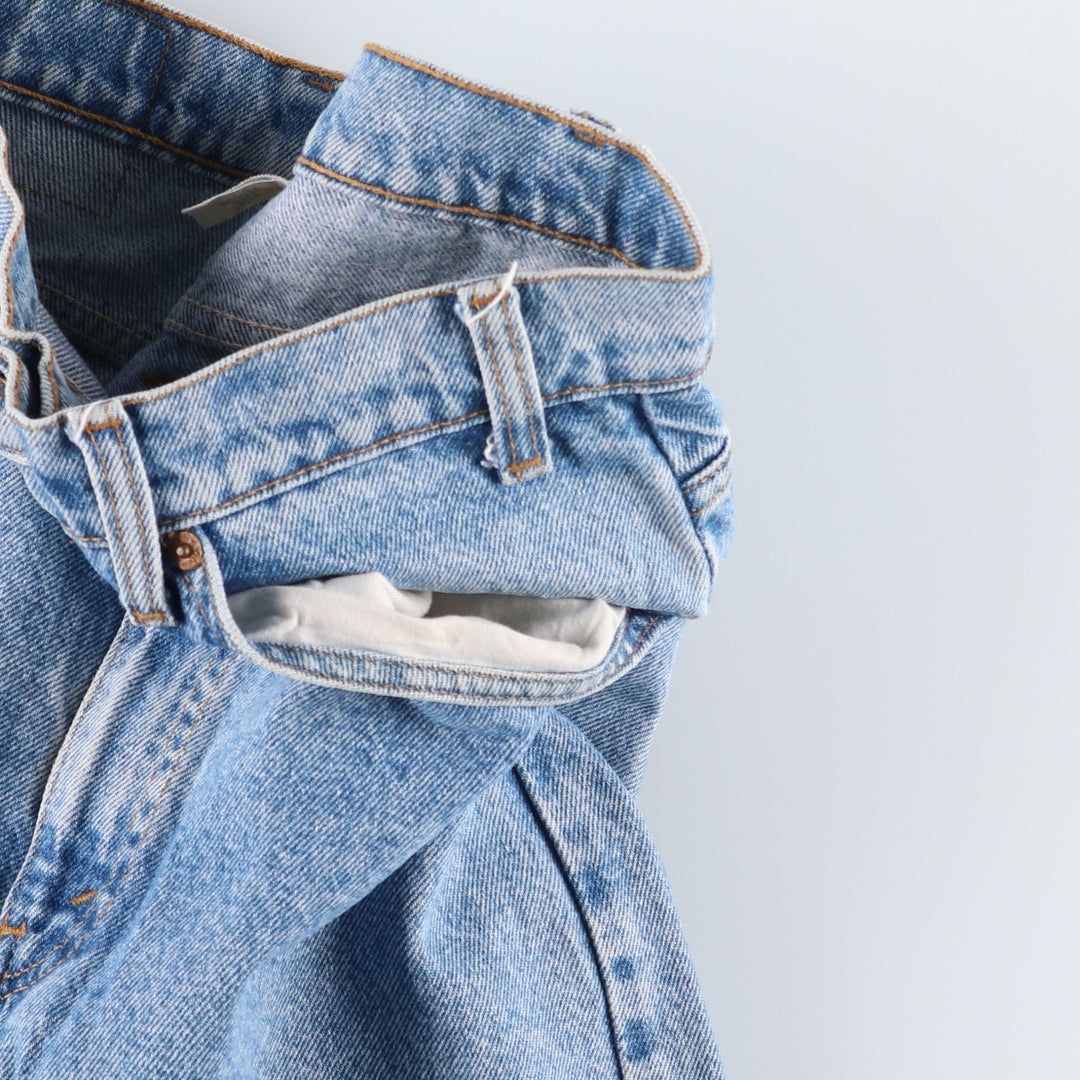 1990'S Levi's 40505-0214 Orange Tab Tapered Denim Pants, Men's W32 (approx.), Vintage cotton blue type Vintage Second Hand