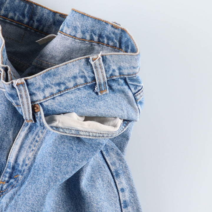 1990'S Levi's 40505-0214 Orange Tab Tapered Denim Pants, Men's W32 (approx.), Vintage cotton blue type Vintage Second Hand