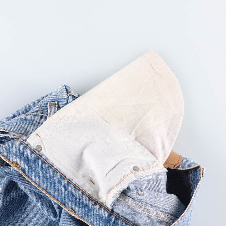 1990'S Levi's 40505-0214 Orange Tab Tapered Denim Pants, Men's W32 (approx.), Vintage cotton blue type Vintage Second Hand