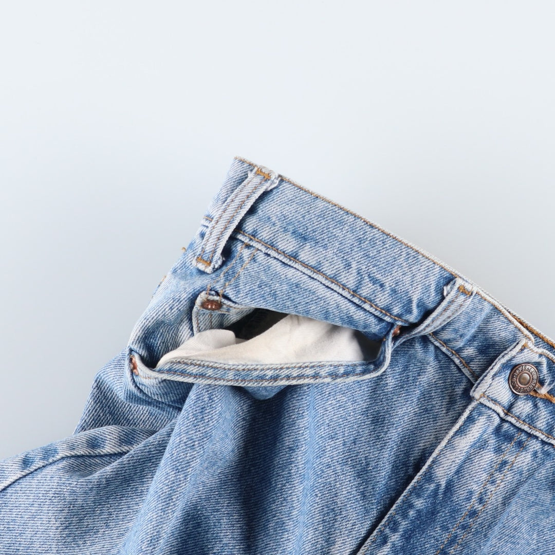 1990'S Levi's 40505-0214 Orange Tab Tapered Denim Pants, Men's W32 (approx.), Vintage cotton blue type Vintage Second Hand