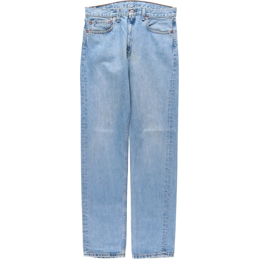 1990'S Levi's 00505-0448 Euro Model Tapered Denim Pants, Men's W33 (approx.), Vintage cotton blue type Vintage Second Hand