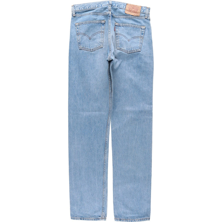 1990'S Levi's 00505-0448 Euro Model Tapered Denim Pants, Men's W33 (approx.), Vintage cotton blue type Vintage Second Hand