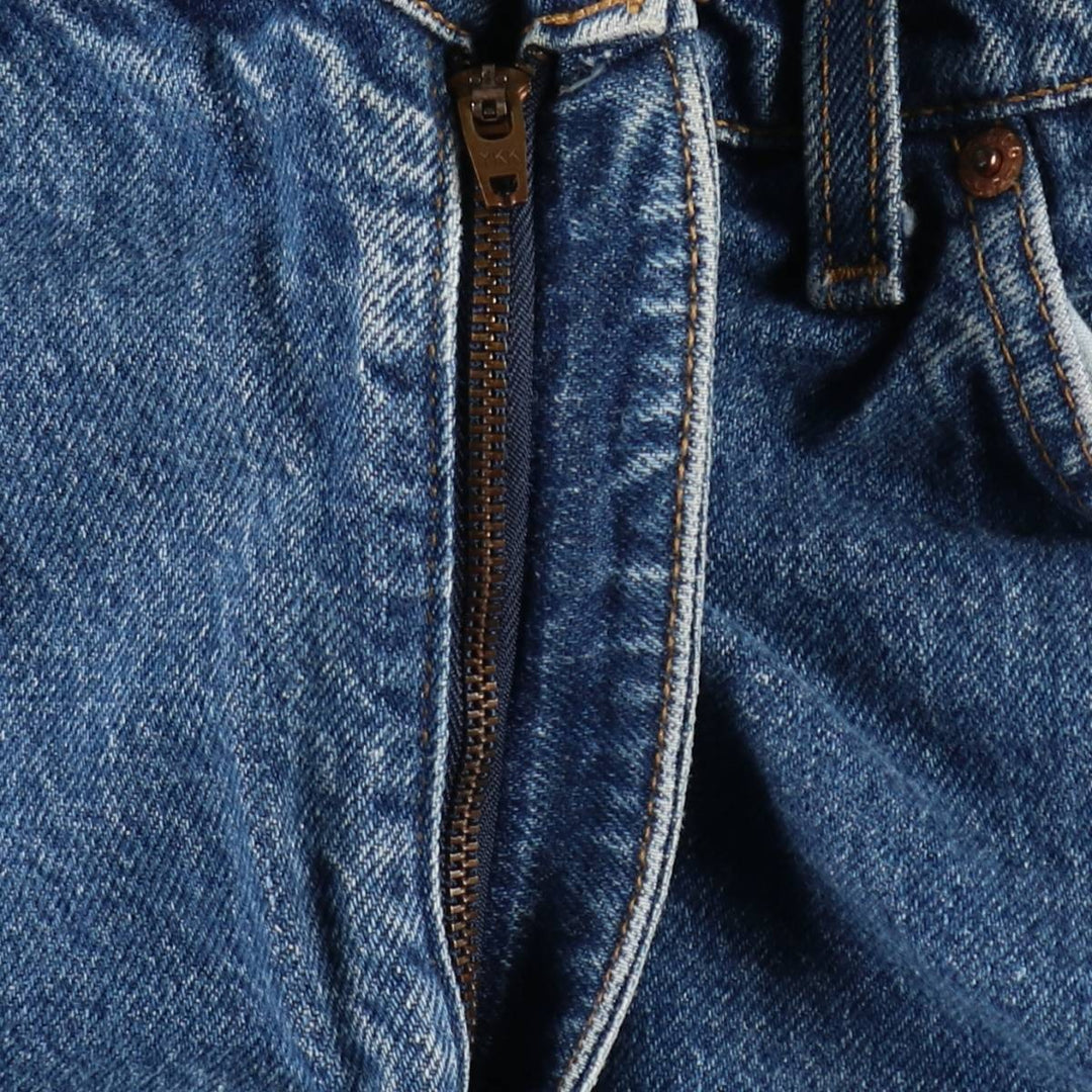 90'S Levi's 505 REGULAR FIT STRAIGHT LEG Orange Tab Tapered Denim Pants Men's W34 Vintage cotton blue type Vintage Second Hand