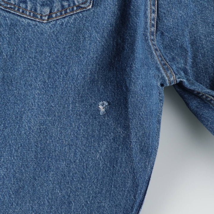 90'S Levi's 505 REGULAR FIT STRAIGHT LEG Orange Tab Tapered Denim Pants Men's W34 Vintage cotton blue type Vintage Second Hand