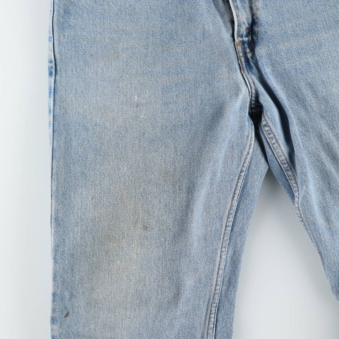 90'S Levi's 505 REGULAR FIT STRAIGHT LEG tapered denim pants for men, W31 equivalent, vintage cotton Blue type light blue Vintage Second Hand