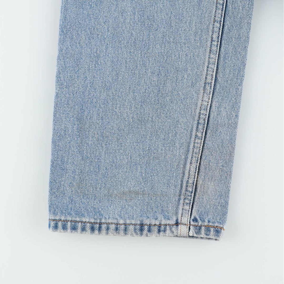 90'S Levi's 505 REGULAR FIT STRAIGHT LEG tapered denim pants for men, W31 equivalent, vintage cotton Blue type light blue Vintage Second Hand