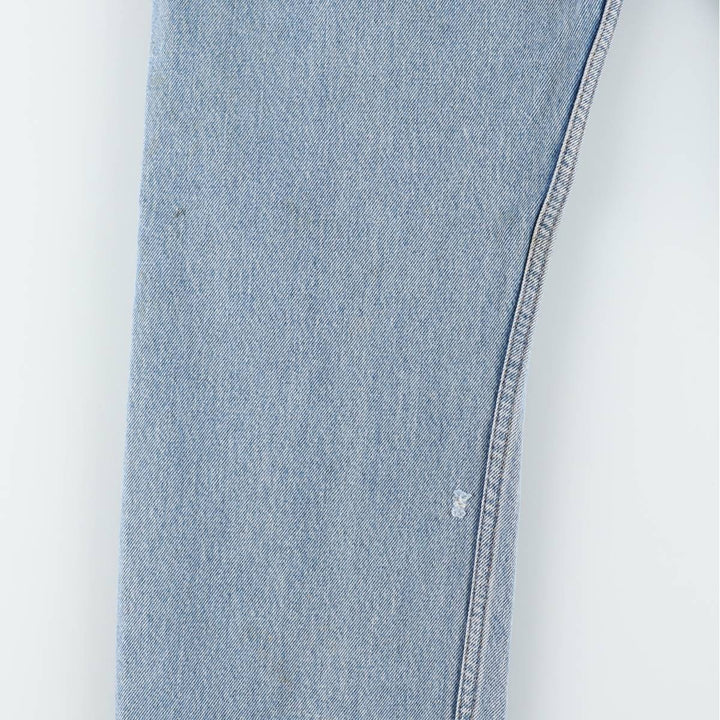 90'S Levi's 505 REGULAR FIT STRAIGHT LEG tapered denim pants for men, W31 equivalent, vintage cotton Blue type light blue Vintage Second Hand