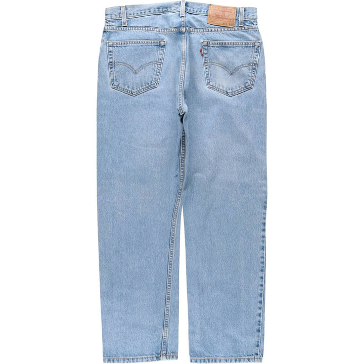 2000'S Levi's 505-4091 Regular Fit Straight Leg Tapered Denim Pants, Men's Size W35 (approx.) cotton blue type Vintage Second Hand