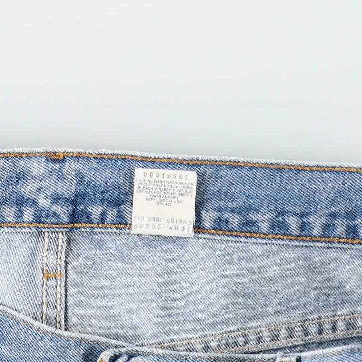 2000'S Levi's 505-4091 Regular Fit Straight Leg Tapered Denim Pants, Men's Size W35 (approx.) cotton blue type Vintage Second Hand
