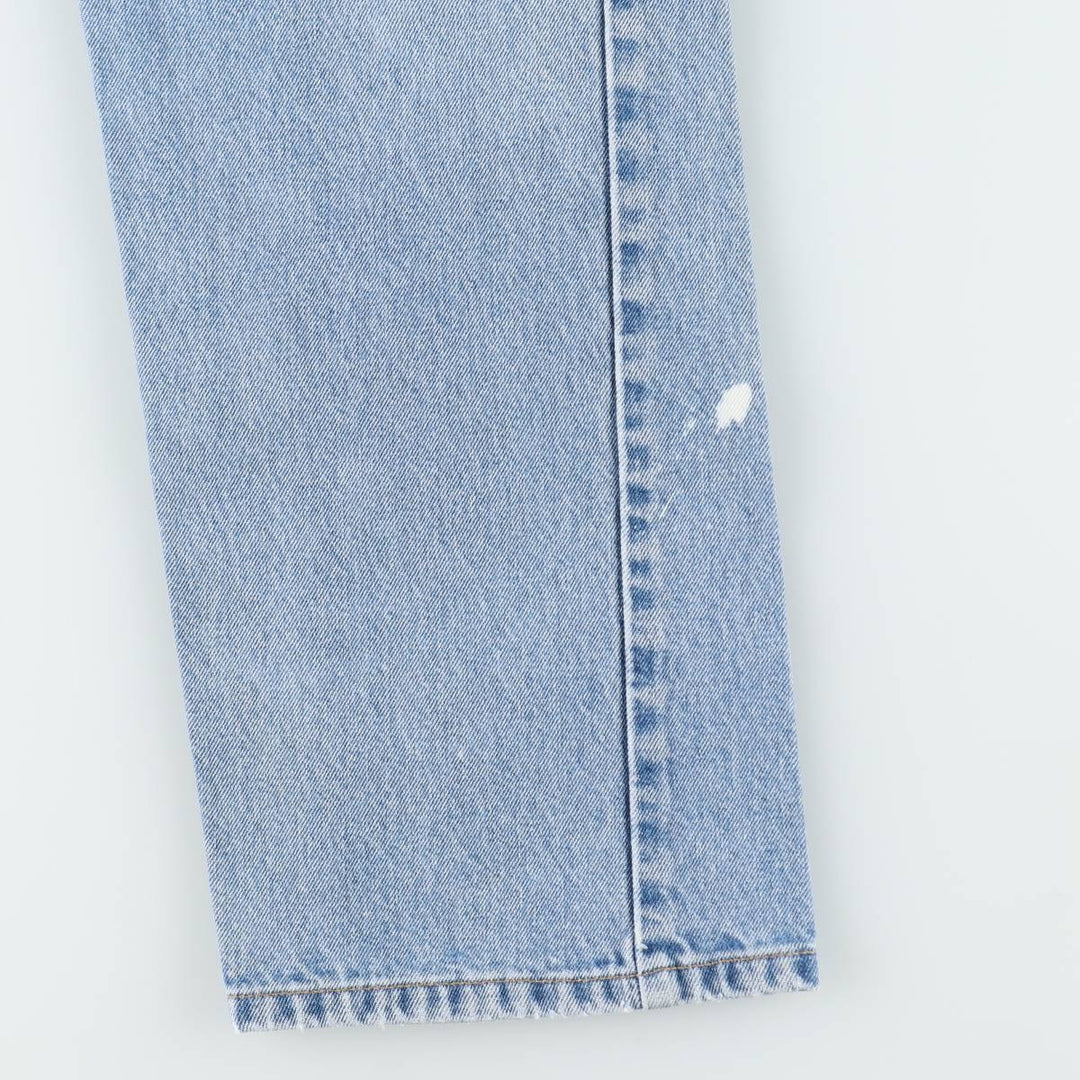 2000'S Levi's 505-4091 Regular Fit Straight Leg Tapered Denim Pants, Men's Size W35 (approx.) cotton blue type Vintage Second Hand
