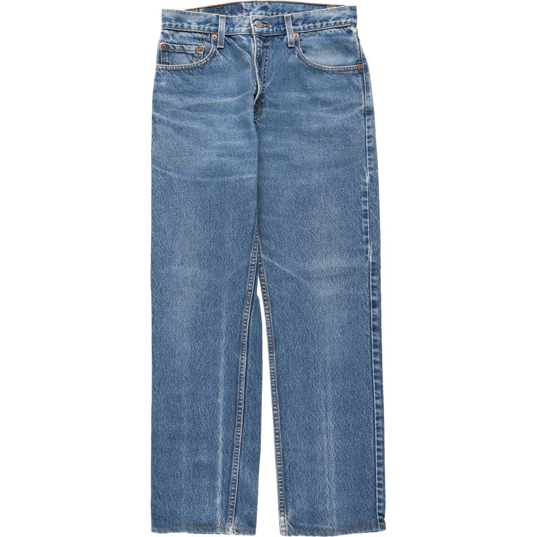 90'S Levi's 505 Regular Fit Straight Leg Tapered Denim Pants, Men's, Vintage, Size W30 cotton blue type Vintage Second Hand