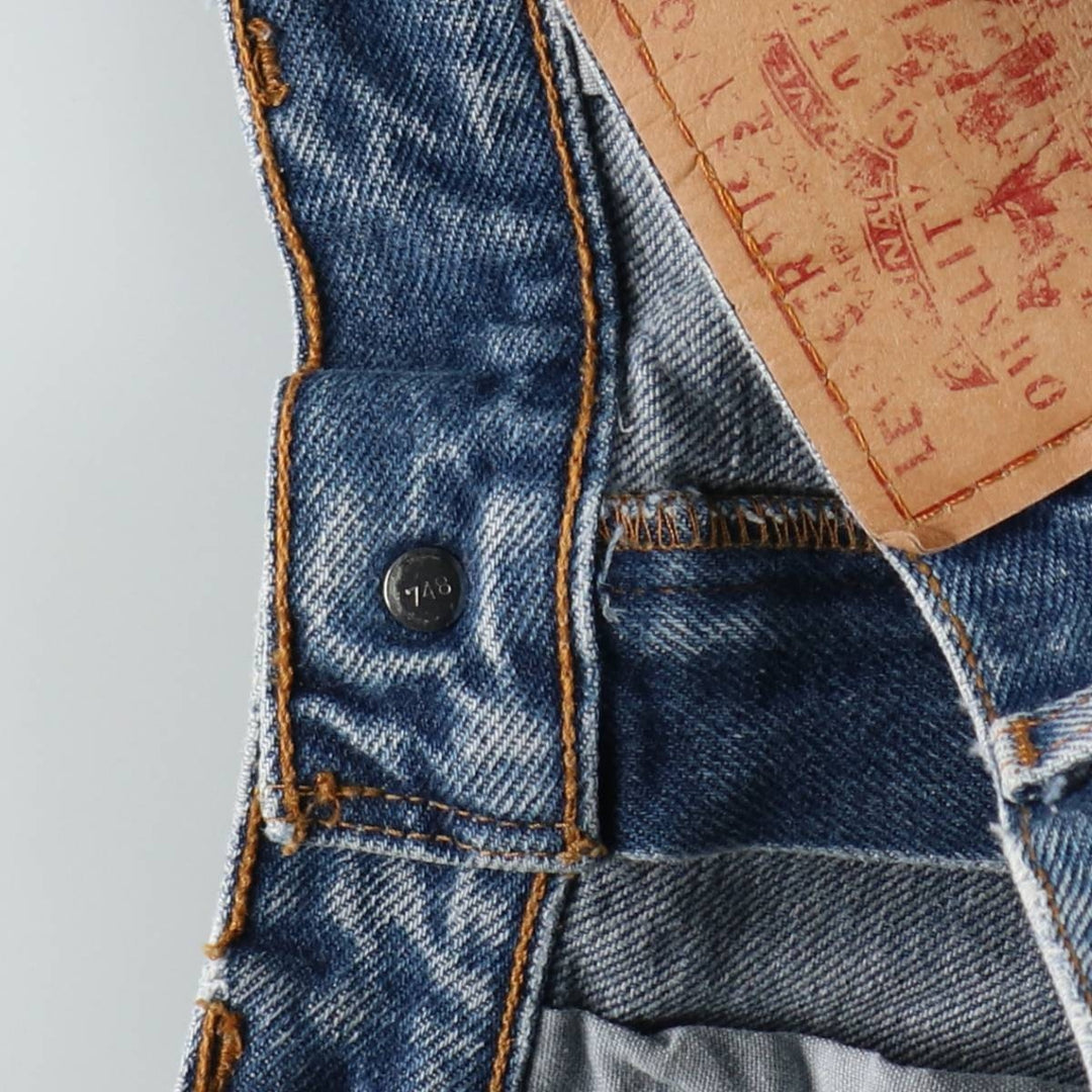90'S Levi's 505 Regular Fit Straight Leg Tapered Denim Pants, Men's, Vintage, Size W30 cotton blue type Vintage Second Hand