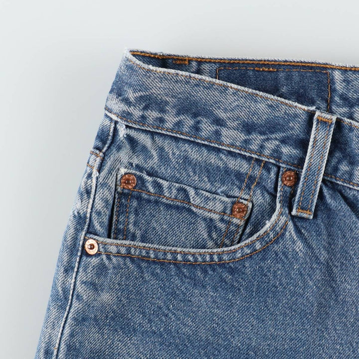 90'S Levi's 505 Regular Fit Straight Leg Tapered Denim Pants, Men's, Vintage, Size W30 cotton blue type Vintage Second Hand