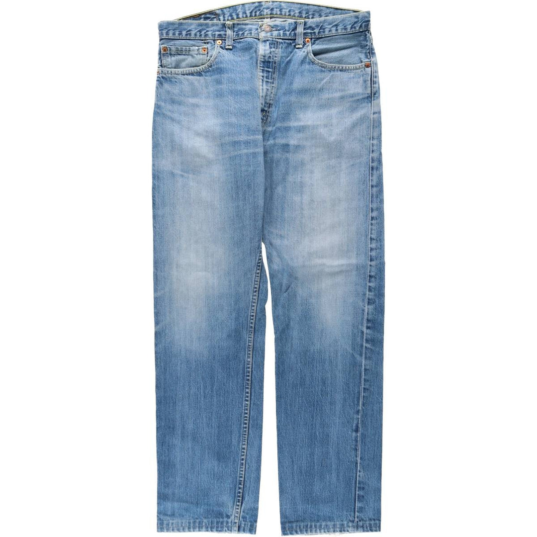 1990'S Levi's 505-0426 Euro Model Tapered Denim Pants, Made in Spain, Men's W35 (approx.), Vintage cotton blue type Vintage Second Hand