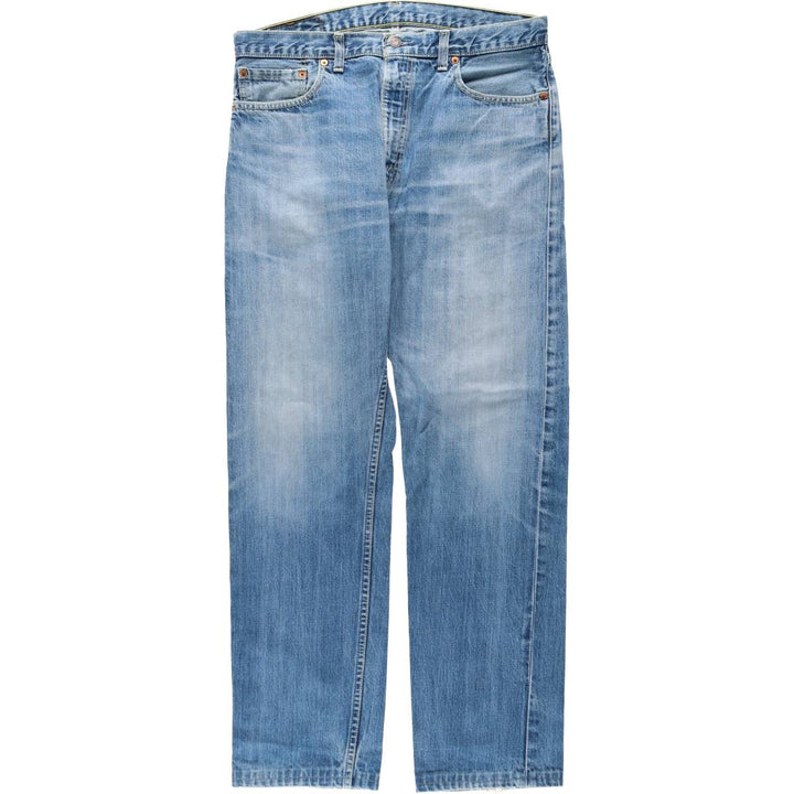 1990'S Levi's 505-0426 Euro Model Tapered Denim Pants, Made in Spain, Men's W35 (approx.), Vintage cotton blue type Vintage Second Hand