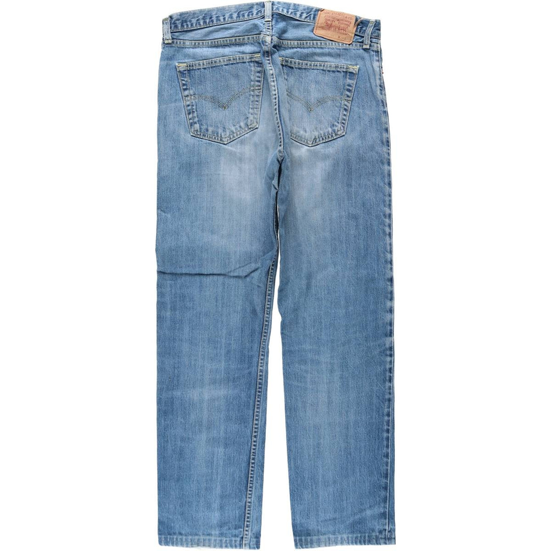 1990'S Levi's 505-0426 Euro Model Tapered Denim Pants, Made in Spain, Men's W35 (approx.), Vintage cotton blue type Vintage Second Hand