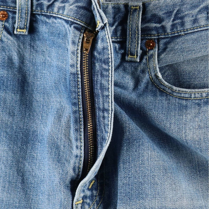1990'S Levi's 505-0426 Euro Model Tapered Denim Pants, Made in Spain, Men's W35 (approx.), Vintage cotton blue type Vintage Second Hand