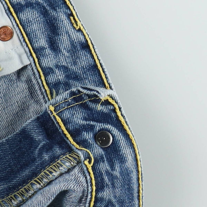 1990'S Levi's 505-0426 Euro Model Tapered Denim Pants, Made in Spain, Men's W35 (approx.), Vintage cotton blue type Vintage Second Hand