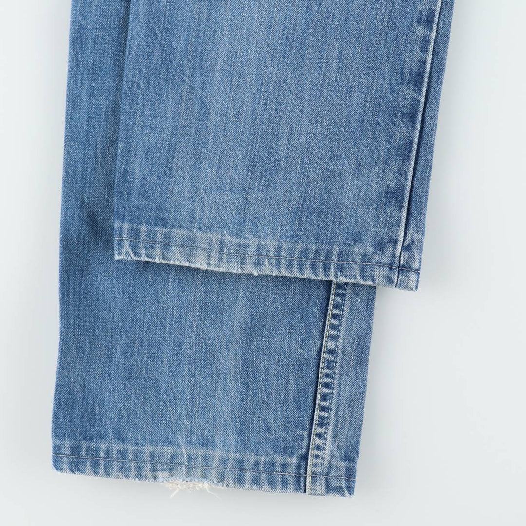 1990'S Levi's 505-0426 Euro Model Tapered Denim Pants, Made in Spain, Men's W35 (approx.), Vintage cotton blue type Vintage Second Hand