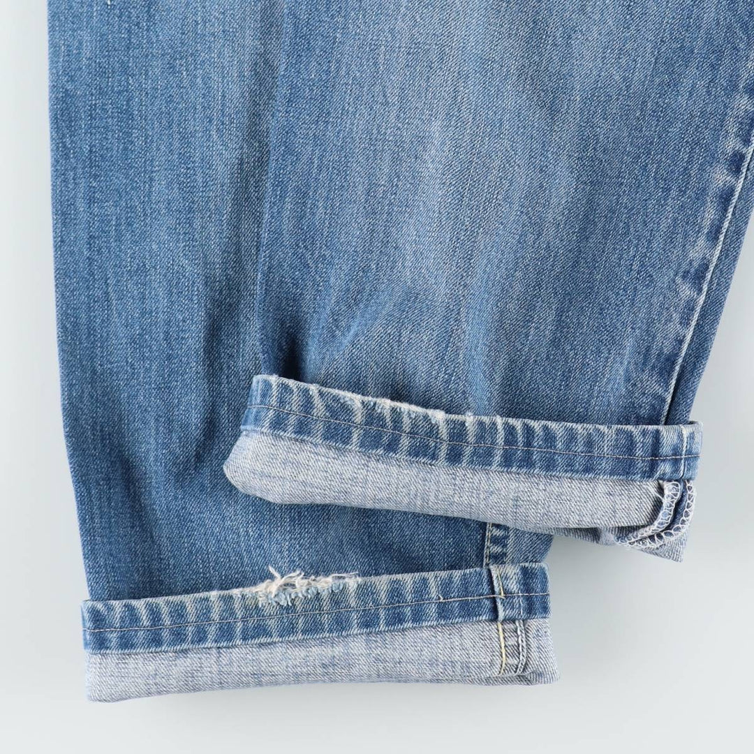 1990'S Levi's 505-0426 Euro Model Tapered Denim Pants, Made in Spain, Men's W35 (approx.), Vintage cotton blue type Vintage Second Hand