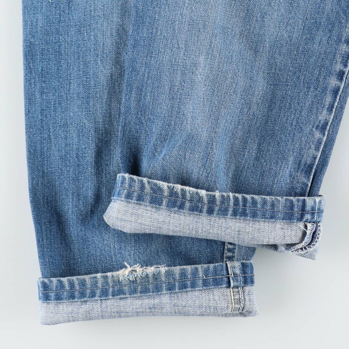 1990'S Levi's 505-0426 Euro Model Tapered Denim Pants, Made in Spain, Men's W35 (approx.), Vintage cotton blue type Vintage Second Hand