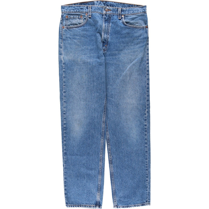 90'S Levi's 505-4891 Tapered Denim Pants, Made in USA, Men's, Size 36, Vintage cotton blue type Vintage Second Hand