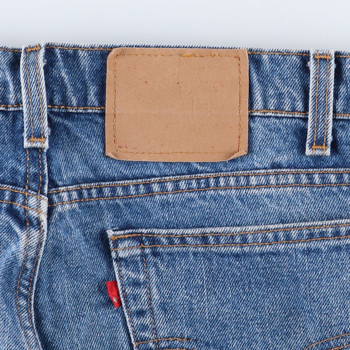 90'S Levi's 505-4891 Tapered Denim Pants, Made in USA, Men's, Size 36, Vintage cotton blue type Vintage Second Hand
