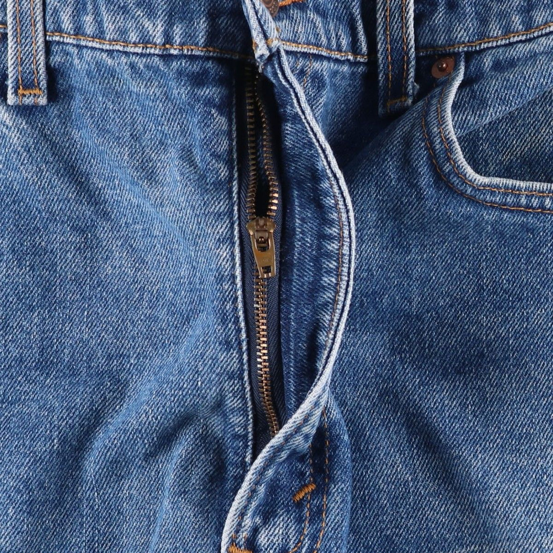 90'S Levi's 505-4891 Tapered Denim Pants, Made in USA, Men's, Size 36, Vintage cotton blue type Vintage Second Hand
