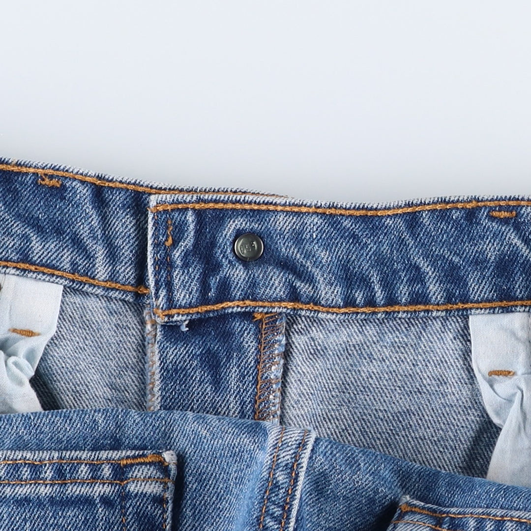 90'S Levi's 505-4891 Tapered Denim Pants, Made in USA, Men's, Size 36, Vintage cotton blue type Vintage Second Hand