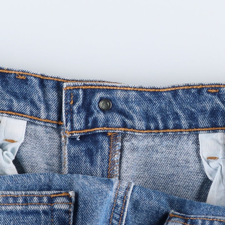 90'S Levi's 505-4891 Tapered Denim Pants, Made in USA, Men's, Size 36, Vintage cotton blue type Vintage Second Hand