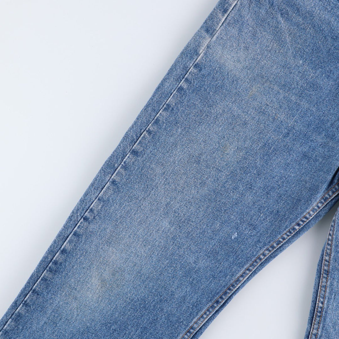90'S Levi's 505-4891 Tapered Denim Pants, Made in USA, Men's, Size 36, Vintage cotton blue type Vintage Second Hand