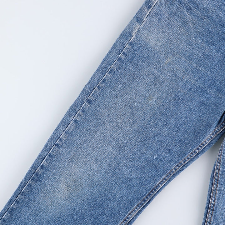 90'S Levi's 505-4891 Tapered Denim Pants, Made in USA, Men's, Size 36, Vintage cotton blue type Vintage Second Hand