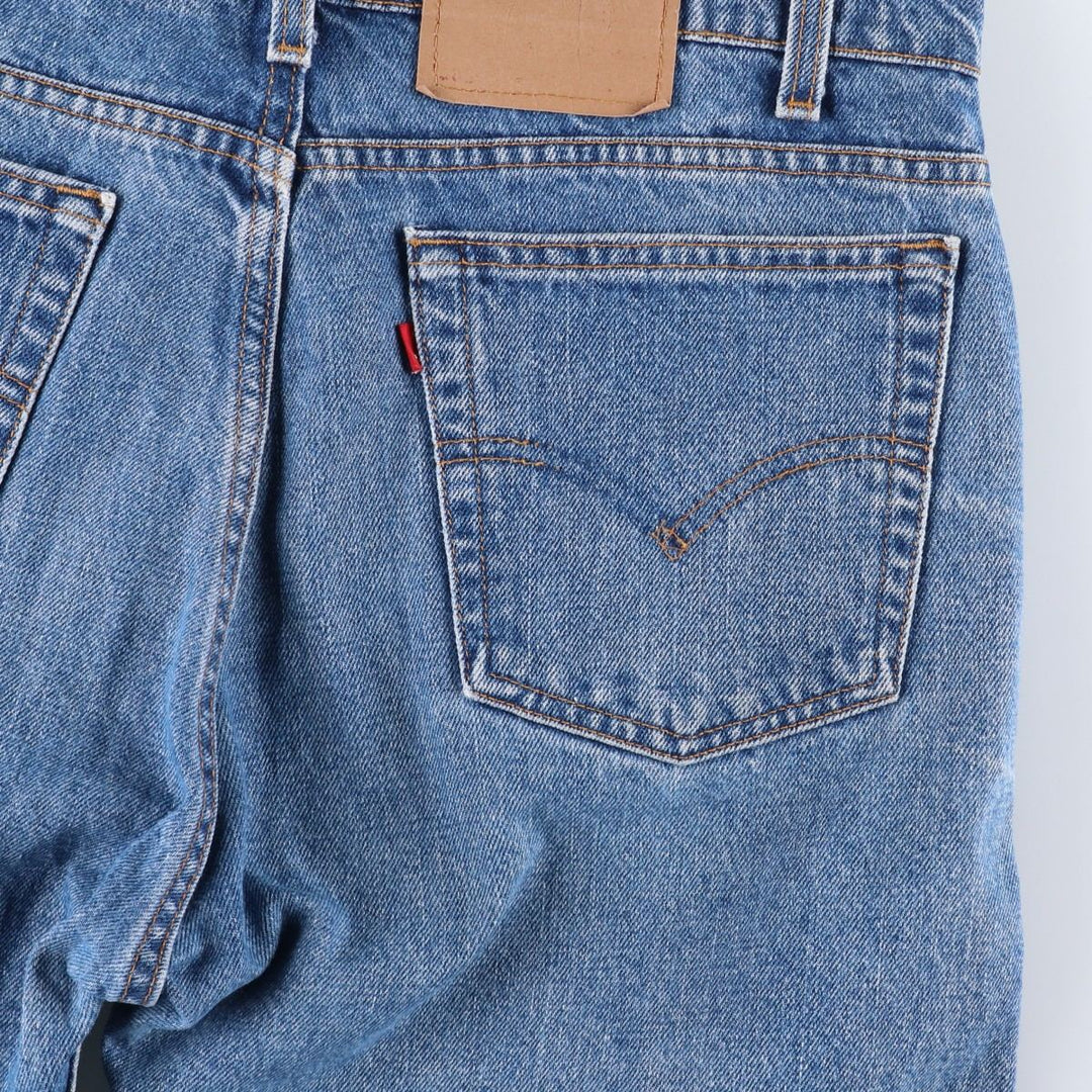 90'S Levi's 505-4891 Tapered Denim Pants, Made in USA, Men's, Size 36, Vintage cotton blue type Vintage Second Hand