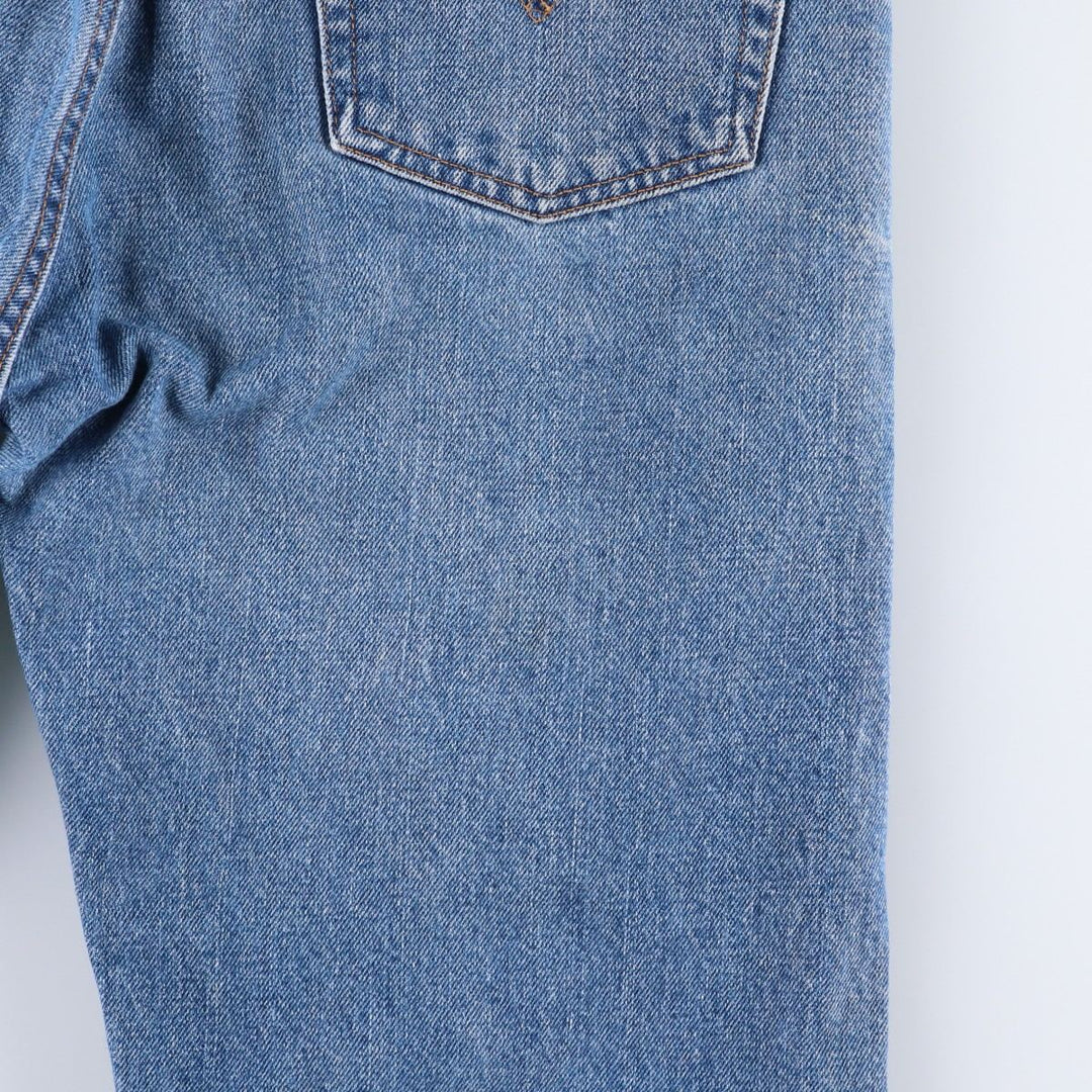 90'S Levi's 505-4891 Tapered Denim Pants, Made in USA, Men's, Size 36, Vintage cotton blue type Vintage Second Hand