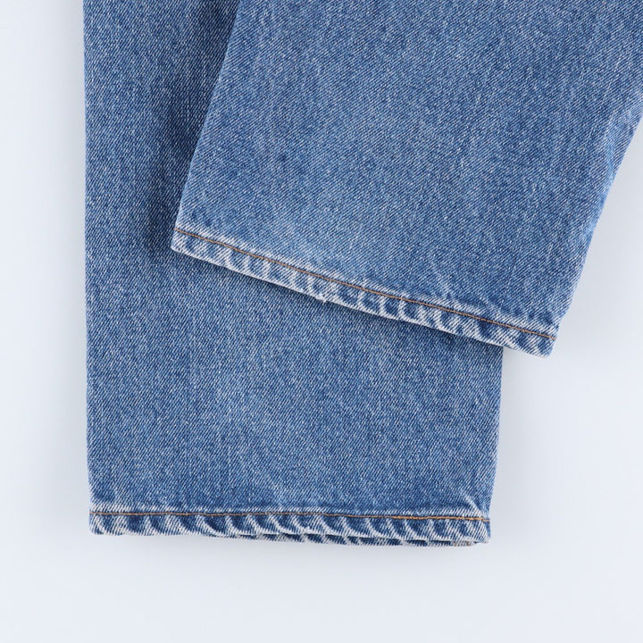 90'S Levi's 505-4891 Tapered Denim Pants, Made in USA, Men's, Size 36, Vintage cotton blue type Vintage Second Hand