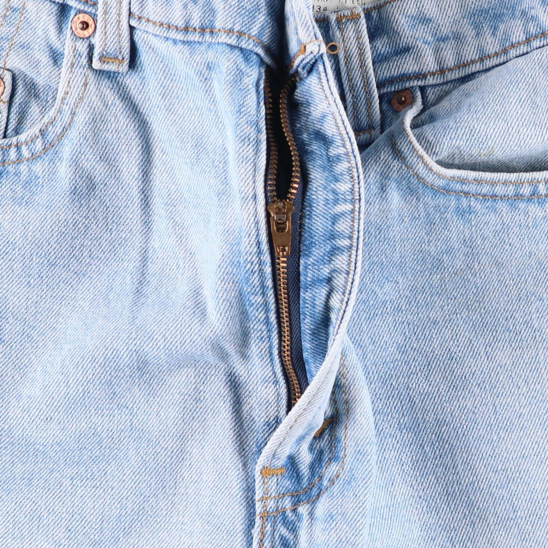 90'S Levi's 505-4834 Tapered Denim Pants, Made in USA, Men's Size 34, Vintage cotton blue type Vintage Second Hand