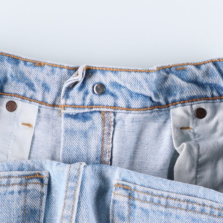 90'S Levi's 505-4834 Tapered Denim Pants, Made in USA, Men's Size 34, Vintage cotton blue type Vintage Second Hand