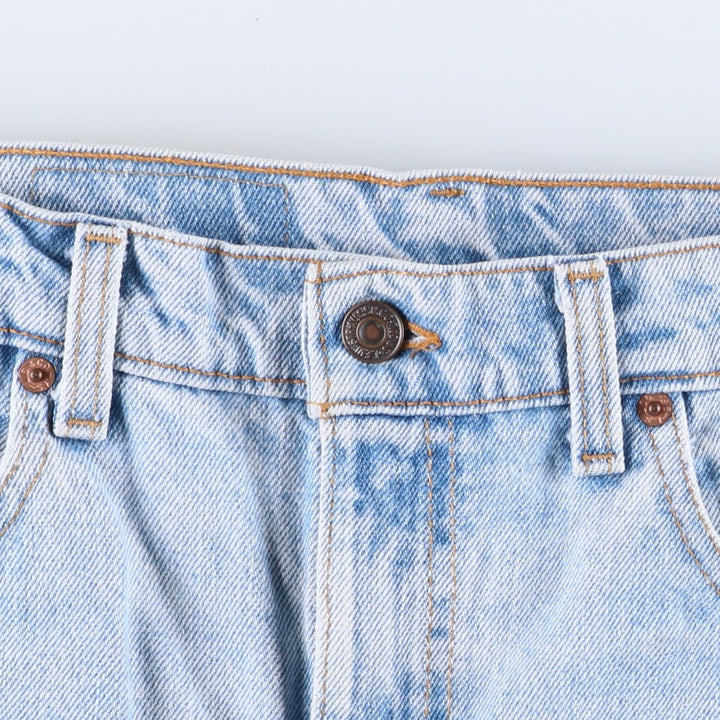 90'S Levi's 505-4834 Tapered Denim Pants, Made in USA, Men's Size 34, Vintage cotton blue type Vintage Second Hand