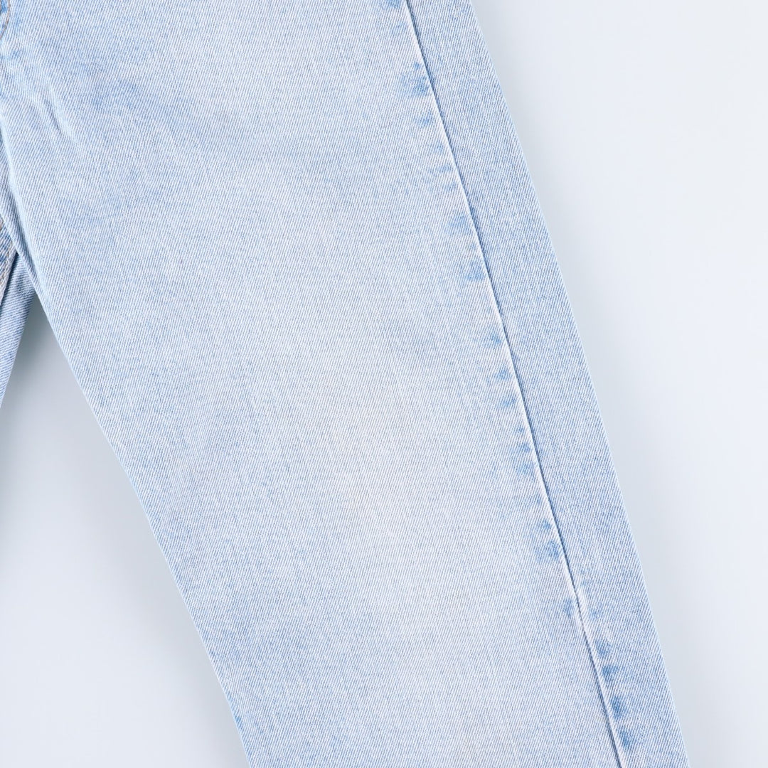 90'S Levi's 505-4834 Tapered Denim Pants, Made in USA, Men's Size 34, Vintage cotton blue type Vintage Second Hand