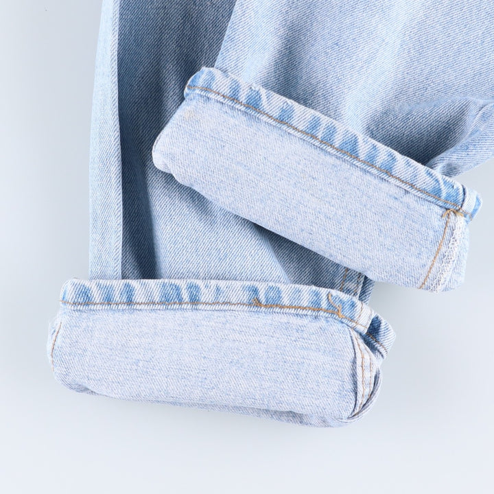 90'S Levi's 505-4834 Tapered Denim Pants, Made in USA, Men's Size 34, Vintage cotton blue type Vintage Second Hand