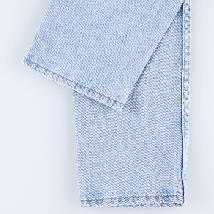 90'S Levi's 505-4834 Tapered Denim Pants, Made in USA, Men's Size 34, Vintage cotton blue type Vintage Second Hand