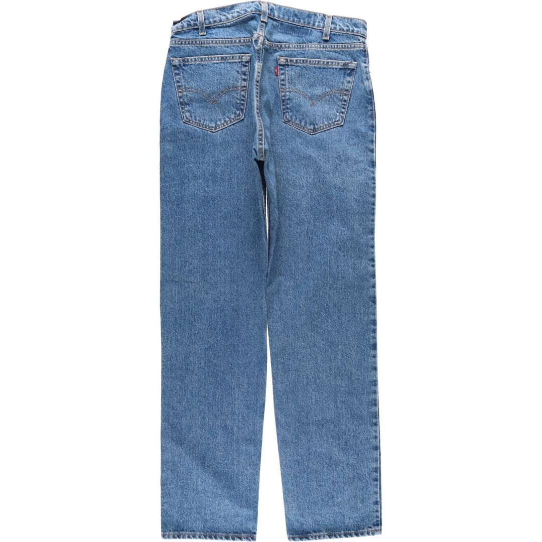 1990'S Levi's 505-4891 Tapered Denim Pants, Made in USA, Men's W35 (approx.), Vintage cotton blue type Vintage Second Hand