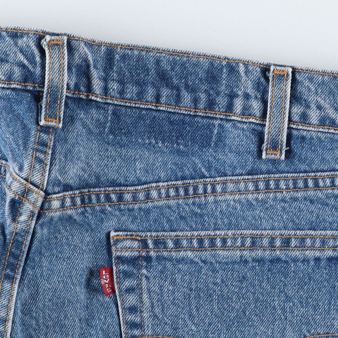 1990'S Levi's 505-4891 Tapered Denim Pants, Made in USA, Men's W35 (approx.), Vintage cotton blue type Vintage Second Hand