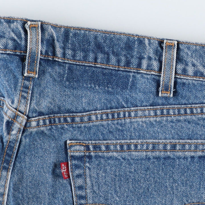 1990'S Levi's 505-4891 Tapered Denim Pants, Made in USA, Men's W35 (approx.), Vintage cotton blue type Vintage Second Hand
