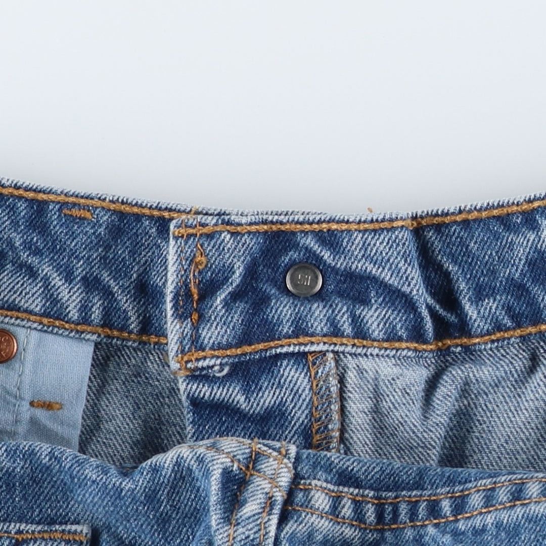 1990'S Levi's 505-4891 Tapered Denim Pants, Made in USA, Men's W35 (approx.), Vintage cotton blue type Vintage Second Hand