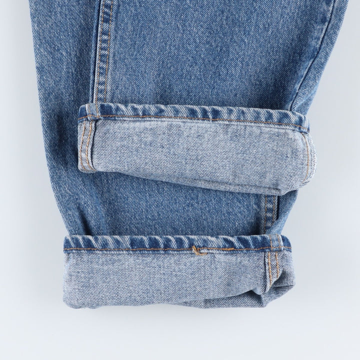 1990'S Levi's 505-4891 Tapered Denim Pants, Made in USA, Men's W35 (approx.), Vintage cotton blue type Vintage Second Hand